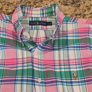 Ralph Lauren Men's Multicolor Plaid Shirt